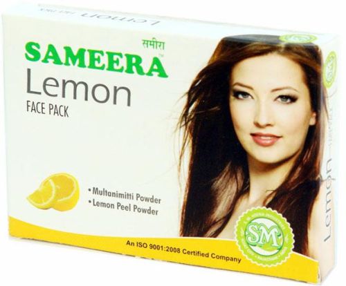 Sameera Lemon Face Pack, For Parlour, Personal, Feature : Fighting Acne, Fresh Feeling, Gives Glowing Skin