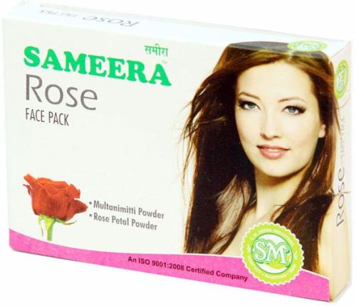 Sameera Rose Face Pack, For Parlour, Personal, Feature : Fighting Acne, Fresh Feeling, Gives Glowing Skin