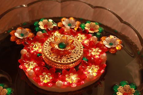 Mirror Decorative Rangoli, For Decoration, Feature : Easy To Use, Fine Craftsmanship, Highly Durable