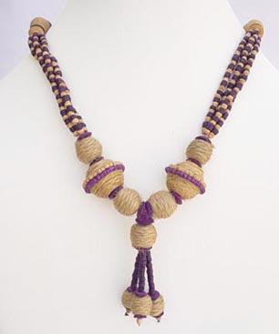 Jute Necklace -02