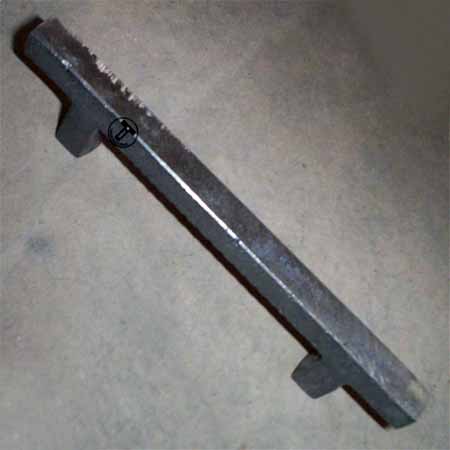 Tarun Industries Iron Door Handles, Color : Black