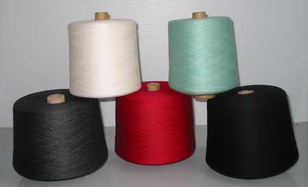 Double Twist Blended Yarns for Textile Industry