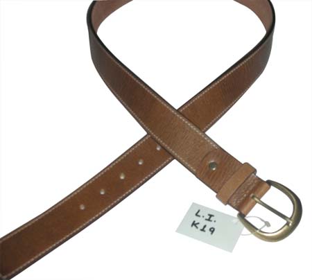Plain Ladies Leather Fashion Belt, Color : Brown for Casual Wear