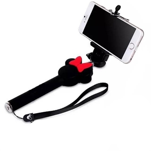 3D Cartoon Selfie Extendable Handheld Stick For iPhone Galax