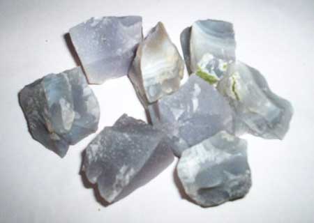 Grey Agate Rough Decorative Stones For Industrial