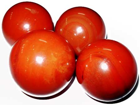 Polished Red Jasper Stone Spheres, Gemstone Shape : Round