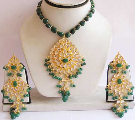 FKI-548 Kundan Necklace Set