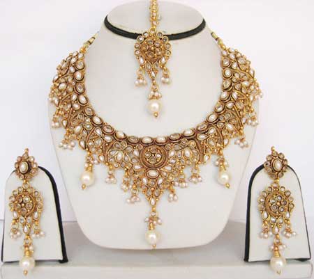 Polki Necklace Set