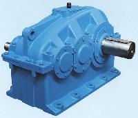Electric Powder Coated Cast Iron Industrial Gearboxes, Color : Blue