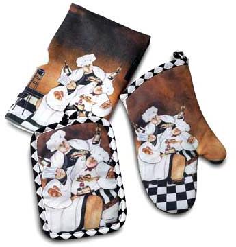 Cotton Printed Kitchen Glove Free Size