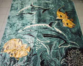 Printed Mink Blankets for Home, Hotels, Packaging Type : Polybag