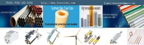 Cutout Fuse Holder, Vulcanized Fiberglass Tube