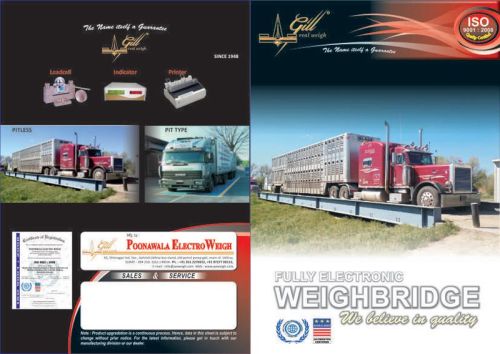 Mild Steel Electronic Weighbridge, Brand Name : Gill