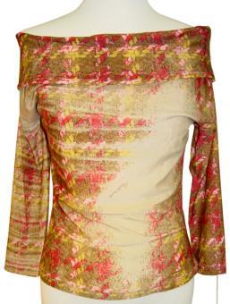 Intriguing Patterns Cotton Designer Tops Western Casual Wear