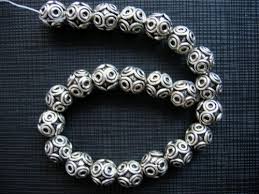 Indian Silver Beads