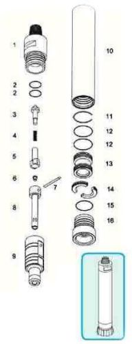 DTH Hammer (Prithvi-55)