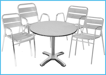 SS Chair Table