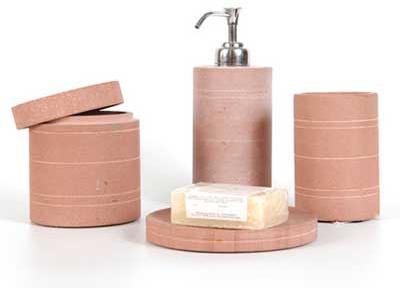 Sandstone Bath Set