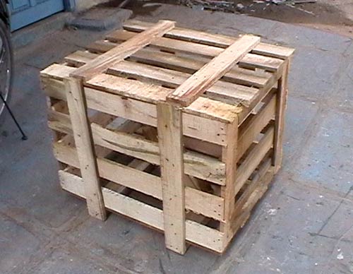 Cuboid Commercial Wooden Crate, Capacity : 500 Kg