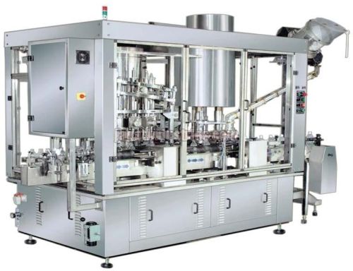 Volumetric Screw Capping Monoblock Filling & Sealing Machine