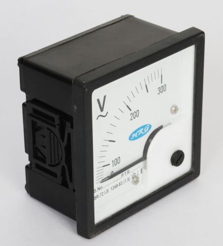 HRG Analog Panel Meter, Voltage : A.C.