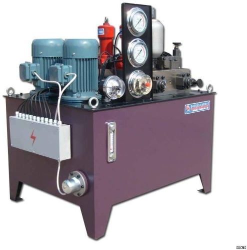 Hydraulic Power Unit With Double Pump