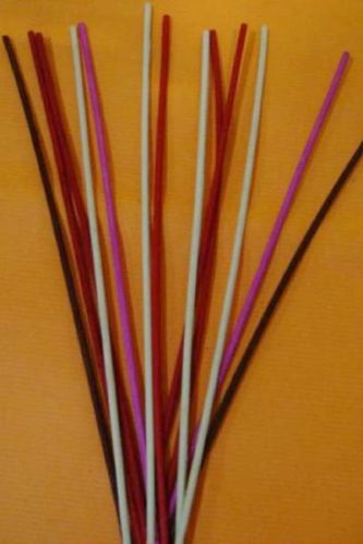 Bamboo Decorative Dried Sticks, For Home, Office, Temples, Color : Multicolor