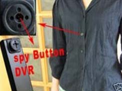 Spy Button Camera