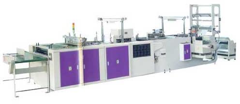 Fully Automatic Soft Handle Bag Making Machine