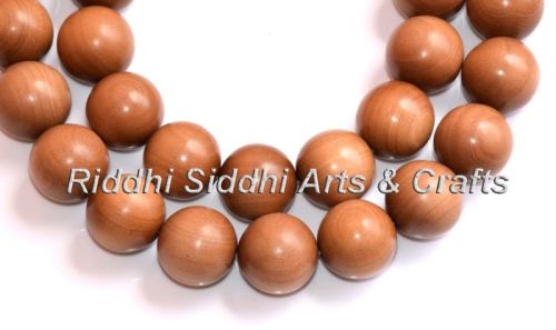 Sandalwood Buddhist Mala, For Religious Use, Form : Solid