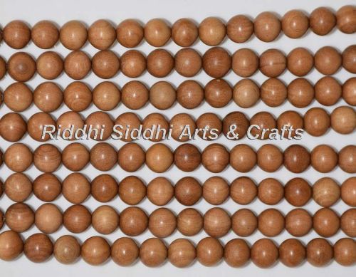 Riddhi Siddhi Sandalwood Tasbih, Color : Natural Dark Golden Brown