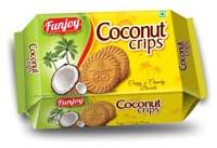 Funjoy Coconut Biscuits, Packaging Type : 50 Pkt In Carton