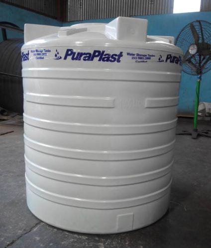 Puraplast White Plastic Water Tanks, Color : Blue, Yellow