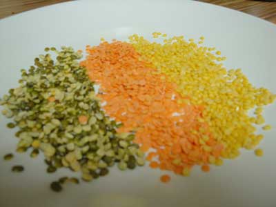 Masoor dal, Texture : Soft