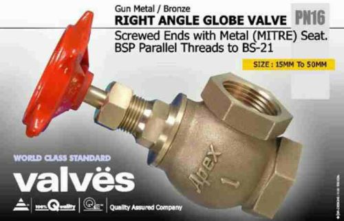 Right Angle Globe Valve