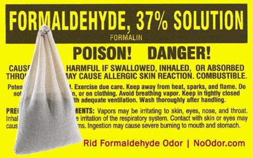 SMELLEZE Reusable Formaldehyde Smell Removal Deodorizer Pouch: Rids Ch