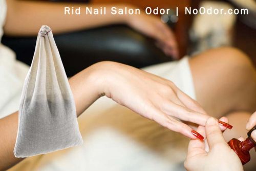 SMELLEZE Reusable Nail Salon Smell Removal Deodorizer Pouch