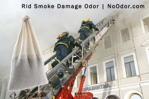 SMELLEZE Reusable Smoke Odor Eliminator Deodorizer Pouch: Rids Stench