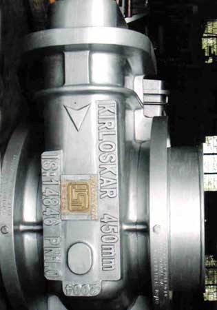 Sluice Valve Pattern 450 Mm