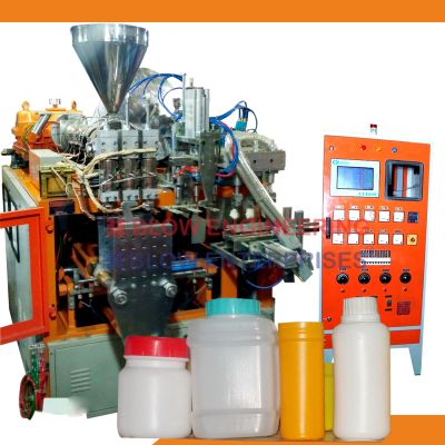 3 Cavity Rotary Deflashing Thermoplastic Blow Molding Machine