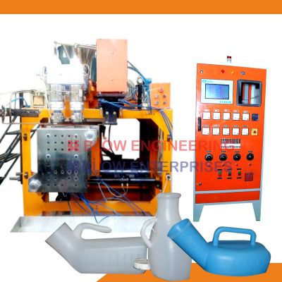Double Cavity Plastic Blow Molding Machine, Power : Electric
