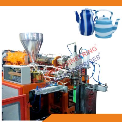 Double Color Plastic Blow Molding Machine, Power : Electric
