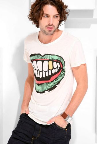 Mens Round Neck T Shirt