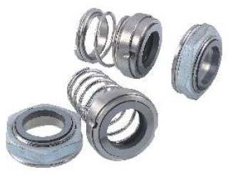 Round Single Spring Alfa Laval Pump Seals, For Aqueous Solutions Chemicals, Color : Grey-silver, Metallic