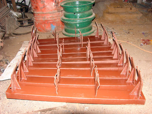Conveyor Belt Idler Frame