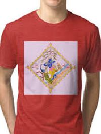 Cotton Iskcon T-shirts, Size : L, M, XL