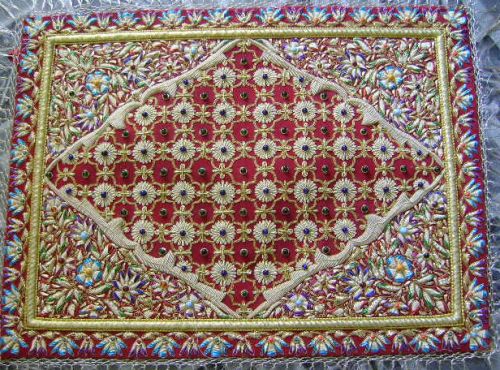 Hand Embroidered Jewel Carpets