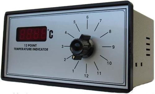 Digital 12 Point Temperature Indicator