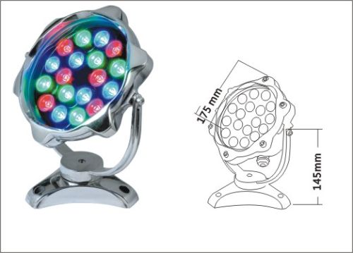 High Power LED Under Water Lamp