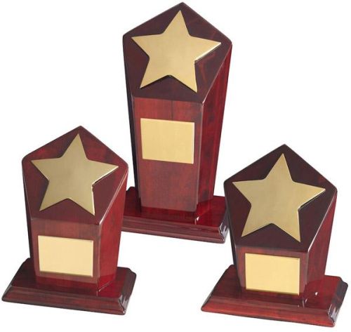 Wooden Star Mementoes, Brass Star Mementoes